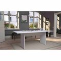 Manhattan Comfort Rectangle Dining Table, 67.91 in. L X 32.48 in. H, MDF 122GMC1